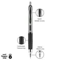 thumbnail image 3 of uniball 207 Retractable Gel Pens, Medium Point, 0.7mm, Black Ink, 2 Count, 3 of 7