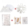 thumbnail image 1 of WIFKLSIIPG Disposable Waterproof Hair Salon Capes Washing Pads Shampoo Cape Barber Tools Set, 1 of 8