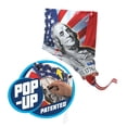 thumbnail image 2 of Wicked Ready 2 Fly Kites American Franklin Pop-Up Ripstop Fabric Diamond Kite for Children Ages 8 and Up, 2 of 9