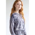 thumbnail image 4 of Ragstock Stormy Blue Tie Dye Sweatshirt, 4 of 4
