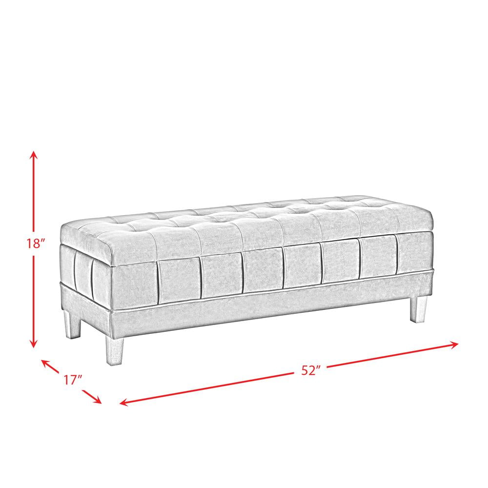 Picket house furnishings jude on sale tufted storage ottoman