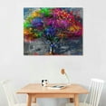 thumbnail image 3 of Wuche  Graffiti Tree Wall-Decor - Abstract Canvas Wall Art - Wall Art for Living Room Large Size Ready to Hang, 3 of 5