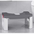 thumbnail image 4 of kurtrusly Foldable Toilet Stool With Circular Arc Easy To Store Fits Most Toilets Double Anti Slip Stability type+1, 4 of 5