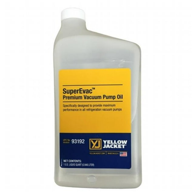 Yellow Jacket 93092 Premium Vacuum Pump Oil