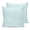 Blue, Sky Blue, Baby Blue, Cyan, variant on Pillow Covers 26x26 Set of 2, Thin Orange Striped Throw Pillow Covers Decorative Couch Cushion Cover, Farmhouse Modern Stripes Microfiber Soft Square Pillowcases for Bedroom Living Room Sofa
