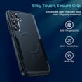 thumbnail image 3 of Entronix Magnetic Protective Case for Galaxy S26, Anti-Slip Shockproof Rugged Cover, Navy Blue, 3 of 4