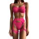 thumbnail image 1 of Gibobby Ropa interior mujer sexy Camisón de encaje para mujer, lencería sexy de encaje para novia(Rosa caliente, CH), 1 of 5