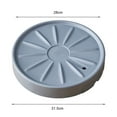 thumbnail image 6 of Hadanceo Flower Pot Tray 13 Inch Rolling Plant Caddy with Silent Wheels Easy Pot Movement Thickened Resin Flower Pot Tray, 6 of 7