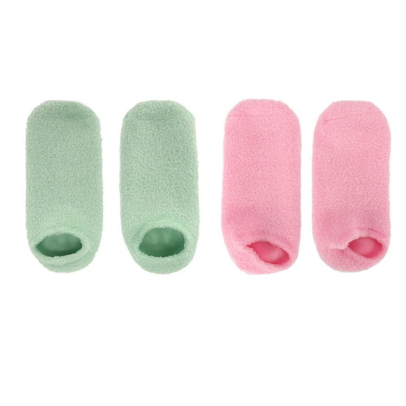 Gel Socks,Pink Moisturizing Gel Socks Gel Spa Socks Moisturizing Socks Dependable Performance