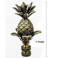 thumbnail image 3 of Blooming Pineapple Ceiling Fan Pull,  3"h with 12" Antiqued Brass Chain, 3 of 5