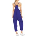 thumbnail image 6 of Sherrylily Womens Casual Sleeveless Jumpsuit Spaghetti Strap Loose Romper with Pockets, 6 of 6