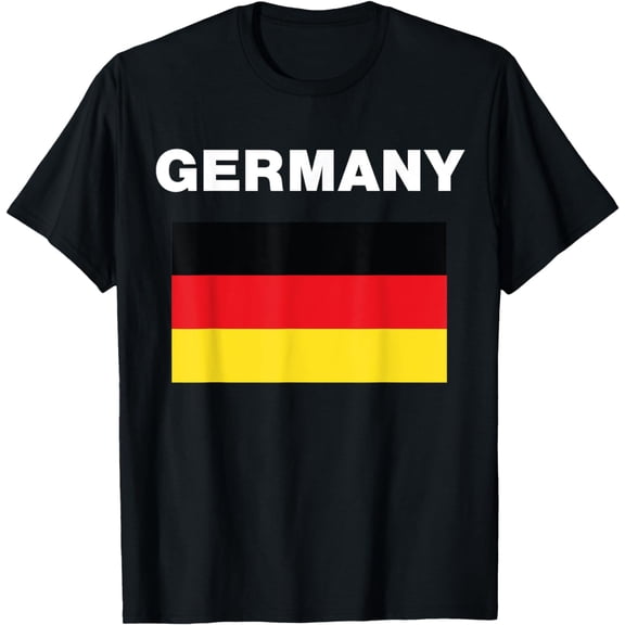 t-shirt Germany German Flag Heritage T-Shirt mens,black,women,funny,journey,Crew Neck, Short Sleeve,printing