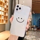 thumbnail image 1 of Gykz Funda De Teléfono Transparente De Sonrisa Simple Para Iphone 14 13 7 Xs Max 11 Pro 12 Mini Se2 6 Xr X 8 Plus Silicona Suave De Dibujos Animados Animación Tpu Carcasa Gao Jiahui unisex, 1 of 2