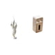 thumbnail image 1 of Figura decorativa,Escultura de plumas para escritorio,oficina,decoración del hogar,Figura decorativa de escritorio para decoración de mesa del hogar,caja de pañuelos,Funda para caja de, 1 of 8