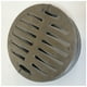 thumbnail image 5 of Cobertura de drenaje de piso redondo de acero inoxidable, cubierta de colador de drenaje de piso, tono plateado de 6 pulgadas, 10 unidades, 5 of 5