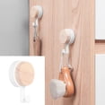 thumbnail image 5 of Viflosae Hooks for Hanging Wooden Round Hook Household Multifunctional Nail-free Hook-free Hook, 5 of 7