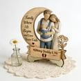 thumbnail image 3 of FastXmas Mother's Day Wooden Sign Table Decoration -Thank You Mom Gifts-Office Home Desk Decor Sign for Mom-Mother's Day Christmas Thanksgiving Birthday Gift for Mom-Home Office Decor, 3 of 4