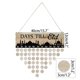 thumbnail image 1 of Eid Mubarak-Calendario de madera para decoración, colgante para Familia, boda, cumpleaños, días especiales, cuenta atrás, recordatorio, tablero para regalos de navidad, 1 of 4