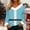 Sky Blue, variant on Christmas Tops for Women Fluffy Furry V Neck Cute Shirts Long Sleeve Tunic Dressy Fall Winter Loose Fit Pullover Tee Christmas Solid Color Plush Collar Plush Cuffs T Shirt Pink M