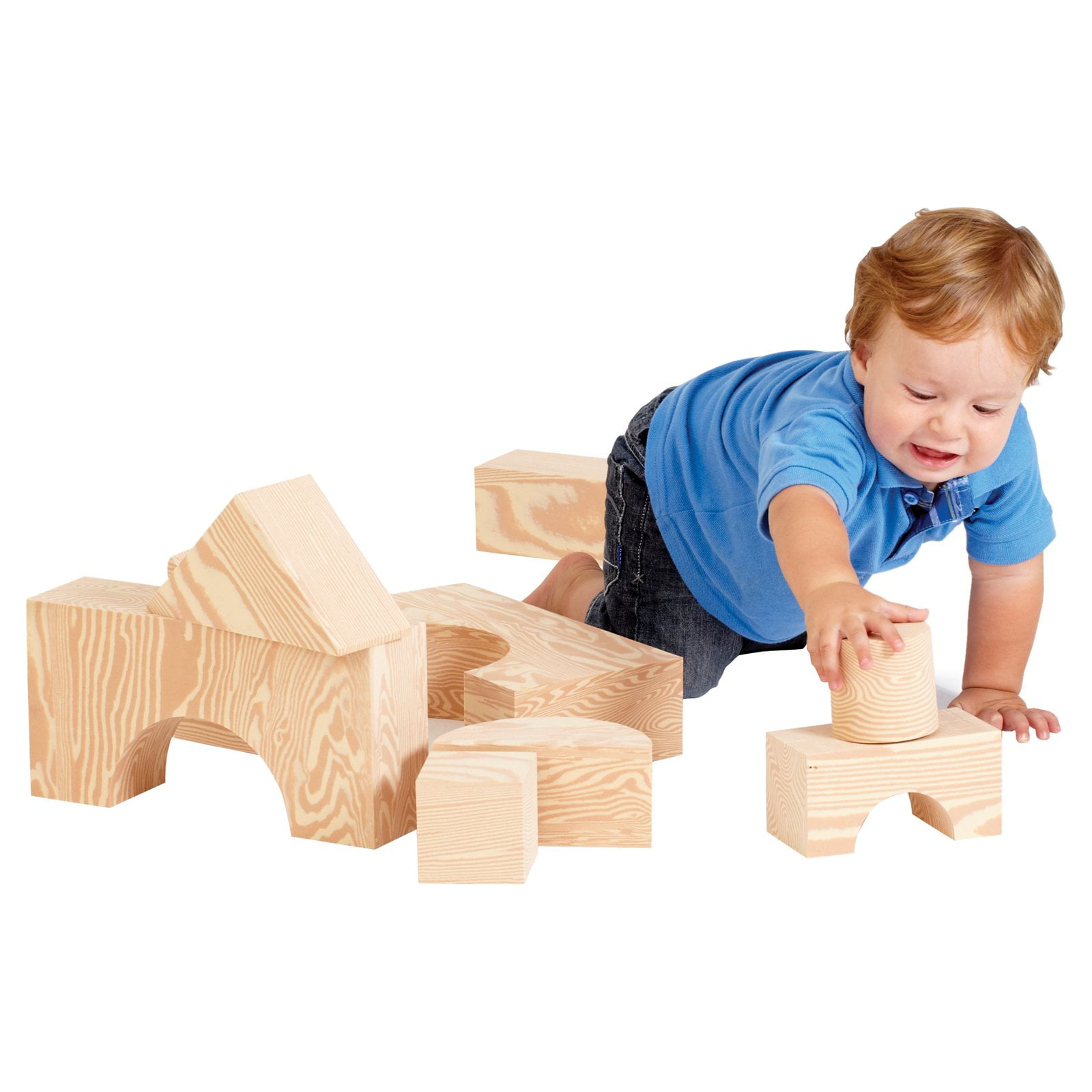 edushape wood like soft blocks