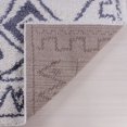 thumbnail image 4 of Ladole Rugs Shaggy Asilah Abstract Modern Abstract Turkish Indoor Area Rug Carpet in Dark Gray White, 8x11 (7'10" x 10'5" , 240cm x 320cm), 4 of 4