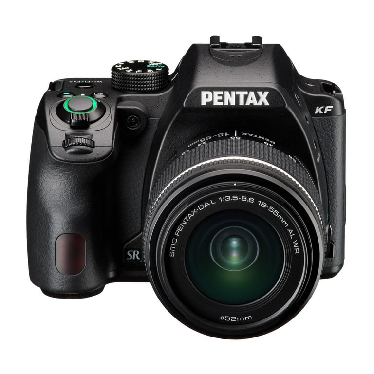 Pentax KF DSLR Camera Kit (Black) with 18-55mm F3.5-5.6 AL WR Lens
