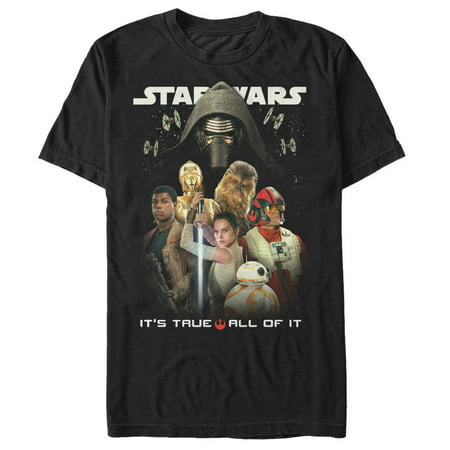 Star Wars The Force Awakens Men's It's True All of It T-Shirt