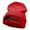 Red, variant on Roller Derby Roller Skate Embroidered Long Beanie - Red OSFM