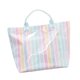 thumbnail image 3 of Bolso deportivo de gimnasio, bolso de hombro para enfermera, bolso de mano a rayas para el trabajo, bolso de hombro para ir de compras Arcoíris, 3 of 8