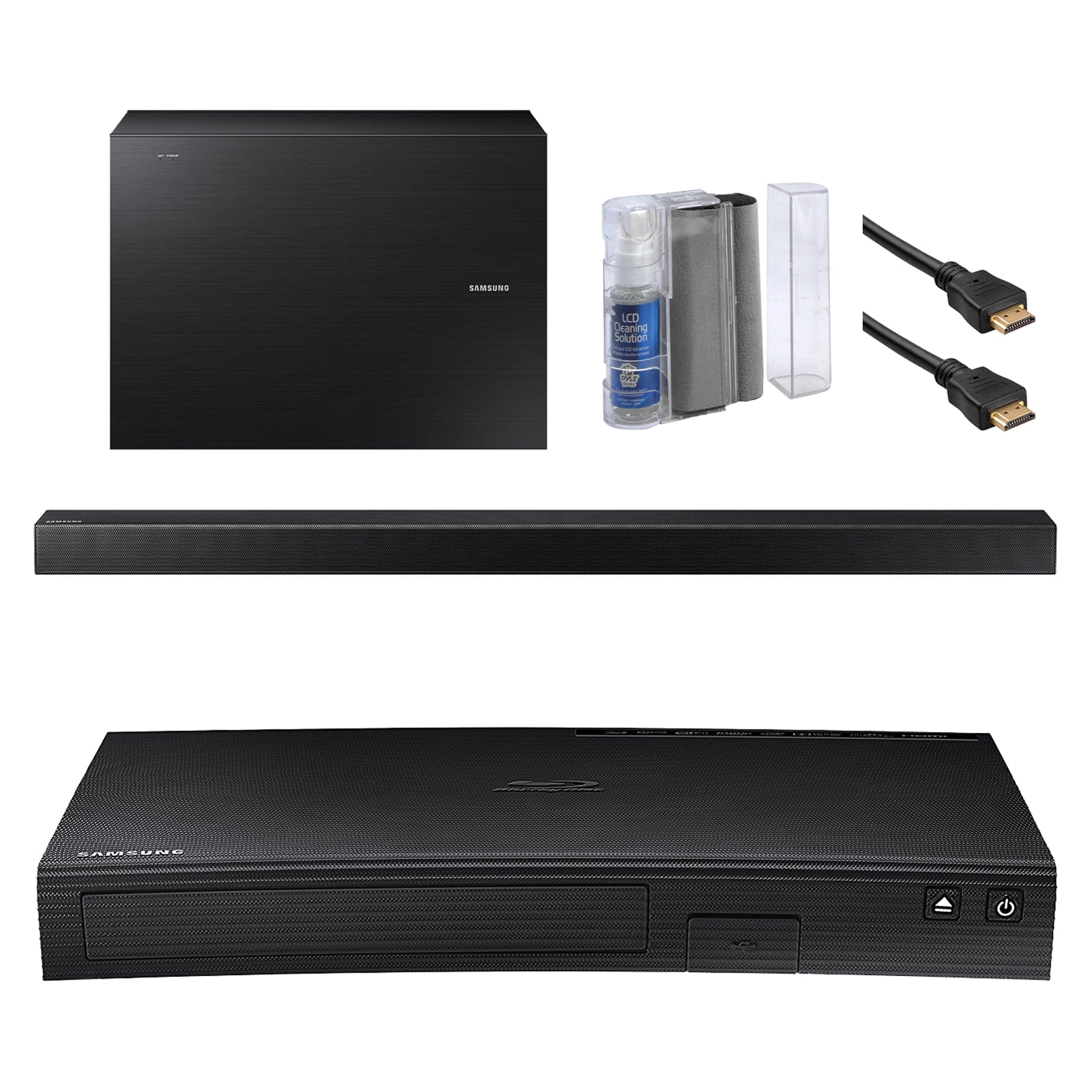 Samsung SBDJ5900 Curved Bluray CD DVD Player with WiFi Bundle With