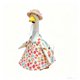 thumbnail image 3 of Porch Goose Outfits Goose Clothes Fits Plastic Cement Statues, Spring Cute Goose Outfit Costume with Hat for Outdoor Garden Patio Yard Lawn Party Decoration(without goose), 3 of 9