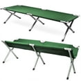 Travel Cot Military Sleeping Bed Hiking Camping Indoor/Outdoor Foldable