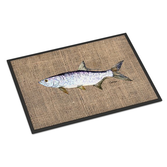 Carolines Treasures 8774MAT Tarpon Doormat 18x27 27"L x 18"W multicolor