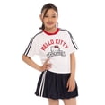 thumbnail image 5 of Hello Kitty Girls' Bubble Hem Active Skort, Sizes 4-12, 5 of 7