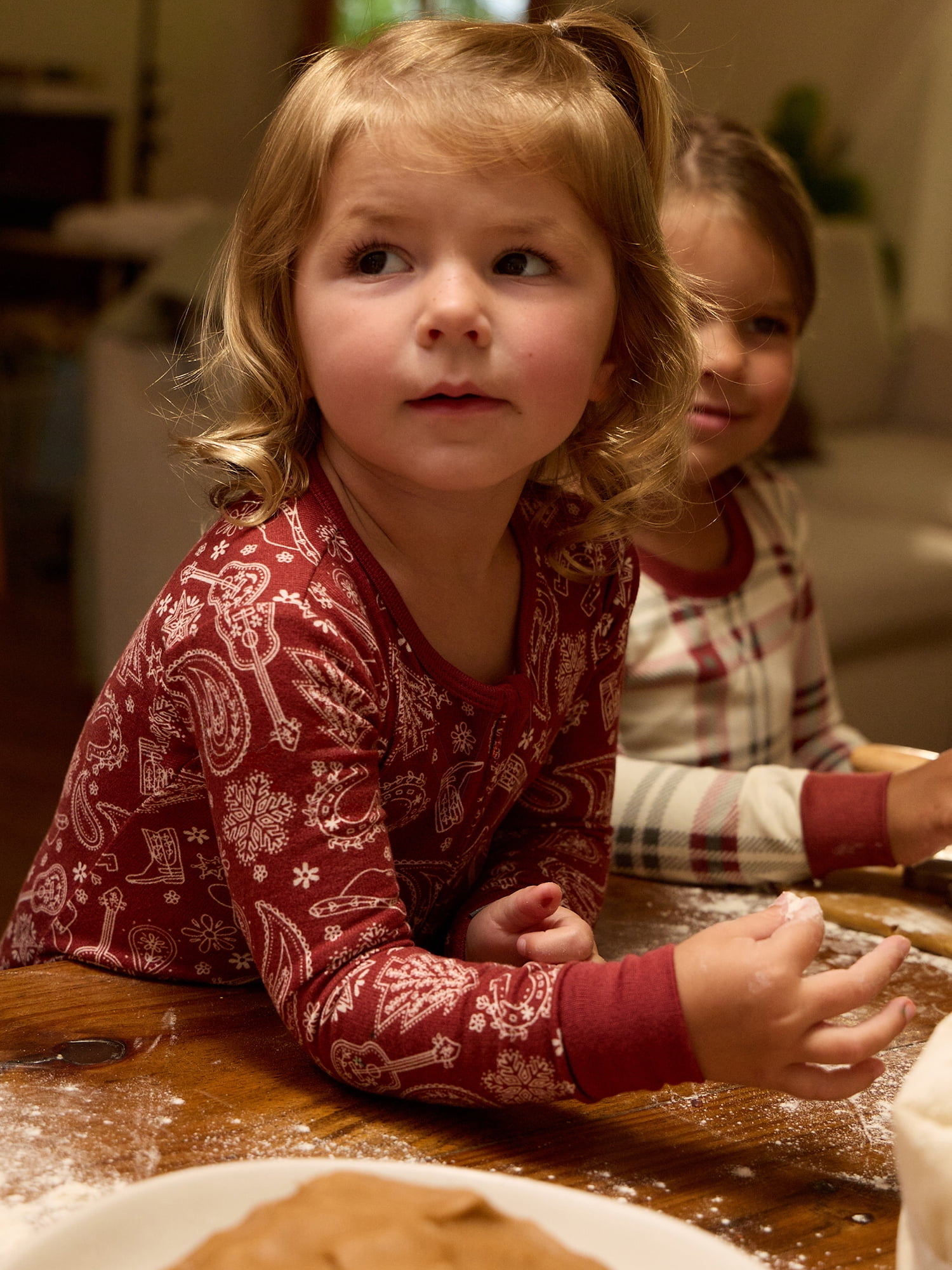 Modern Moments by Gerber Christmas Pajamas, 4-Piece, Sizes 12 Months - 5T