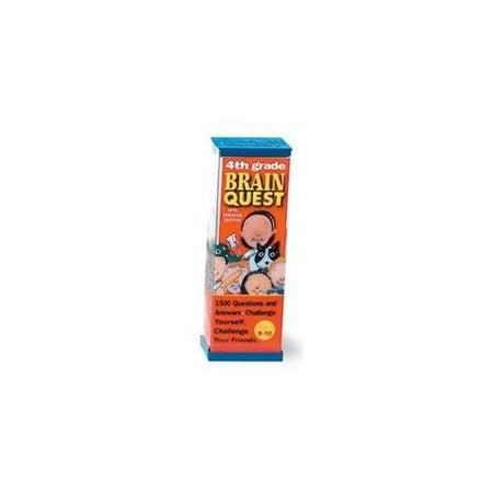 University Games Brain Quest Game Deck - 4th Grade