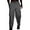 Charcoal, variant on Ma Croix Mens Heavyweight Cargo Sweatpants Long Comfort Activewear