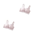 thumbnail image 2 of Sujetadores de encaje Bralette Sonducket Lencería acolchada sin costuras Rosa 34/75A, 2 of 6