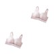 thumbnail image 2 of Sujetadores de encaje Bralette Sonducket Lencería acolchada sin costuras Rosa 34/75A, 2 of 6