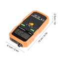 thumbnail image 2 of PM6501 K-Type Digital Thermometer with LCD Display - High Accuracy Temperature Tester, Celsius/Fahrenheit Switchable, Data Storage Function, Lightweight & Compact Design, 2000 Counts Measurement Tool, 2 of 6