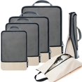 thumbnail image 1 of Juego de 6 accesorios de viaje BAGAIL con cubos de compresión, 1 of 6