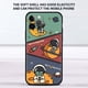 thumbnail image 1 of Funda bonita de astronauta estrella para Apple iPhone 11 13 12 14 Pro 7 XR X XS Max 8 6 6S Plus 5 5S SE 2020 13Pro, funda negra para teléfono, Capa 14 Tan Jianjun unisex, 1 of 2