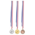 thumbnail image 5 of unbranded 3Pcs Metal Football Medals Teens Football Match Medals for Competition Football Medals, 5 of 8