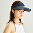 thumbnail image 2 of Femmes Pare-Soleil Chapeau Large Bord Protection UV Plage Cap, 2 of 5