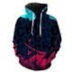thumbnail image 4 of Sudadera con capucha y estampado 3D de bloques de color para hombre, sudaderas con gráficos coloridos, sudaderas informales de otoño de gran tamaño con capucha y manga larga con cremallera, 4 of 5