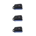 thumbnail image 4 of Sonducket Organizador de bolsa de zapatos de golf dominante Bolsas portátiles Bolsillo de gran capacidad Deportes Senderismo Accesorios para calcetines Azul negro 3piezas Sonducket CBP193980, 4 of 6