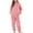 Pink, variant on LNMQLPDBS Kids Fuzzy Sherpa Hooded Onesie Cozy Warm Zip Up Jumpsuit with Pockets Casual Cold Weather Loungewear Daily Soft Comfy Full Body Home Wear