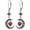 01-Jan-Garnet, variant on Moon Star Birthstone Dangle Drop Earrings for Women 925 Sterling Silver Black Crescent Moon Celestial Heart Earrings Hypoallergenic Gothic Jewelry Birthday Gifts