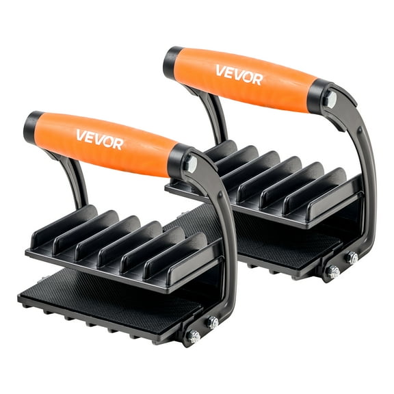 VEVOR Plywood Carrier, 200 lbs Single Clamp Capacity, 2 Pack Adjustable Drywall Carrying Tool for 0-1 Inches Thickness Boards, Plywood Carrier with Non-Slip Grips for Plastic Boards,Plywood,Drywall
