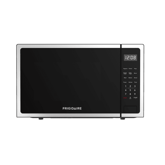 Frigidaire 1.5 Cu. Ft. Countertop Microwave Oven, 1000 Watt Microwave with Auto Defrost, Stainless Steel